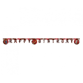 Lego Ninjago Happy Birthday banner - 200 cm