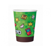 Paper cups Game On, 6 pcs.