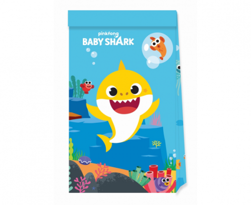 Loot bags Baby Shark, 4 pcs