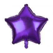 Folija balons Zvaigzne, violets, 19&quot;