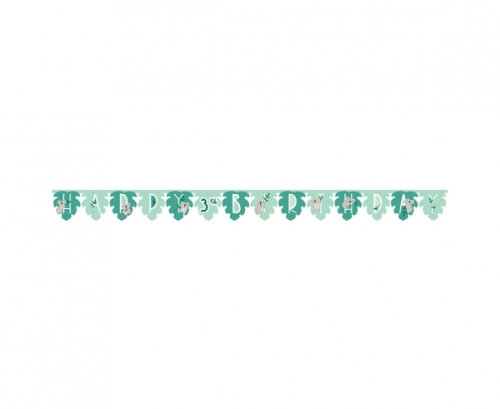 Letter Banner Jumbo Add-an-Age Koala Paper