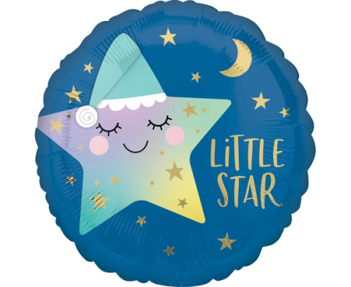 Стандартный воздушный шар из фольги Sleepy Little One S40 в упаковке