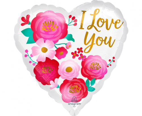 Standard Love You Ombré Flowers S40