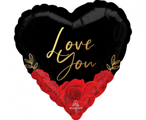 Standard Love You Romantic Roses S40