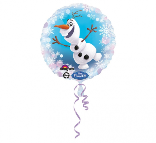 Folijas balons 18" CIR "Frozen Olaf" Folijas balons 18" CIR "Frozen Olaf"