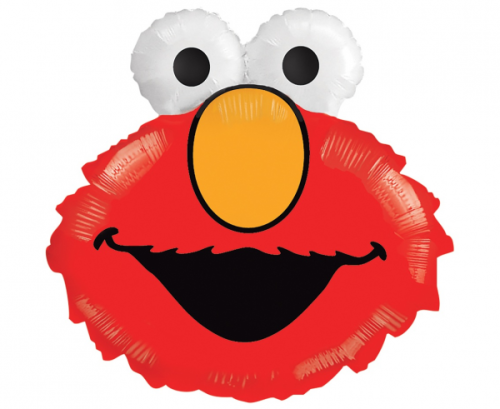 Folijas balons SuperShape Elmo, iepakots