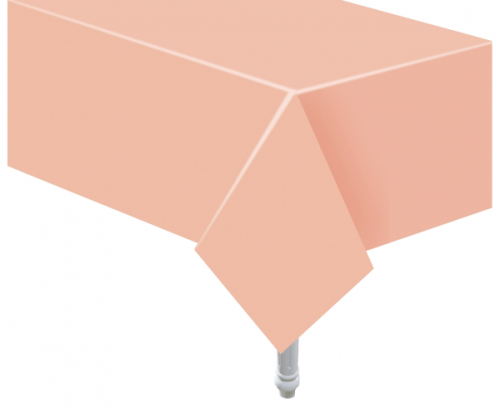 Paper table cloth, light pink, 132 x 183 cm