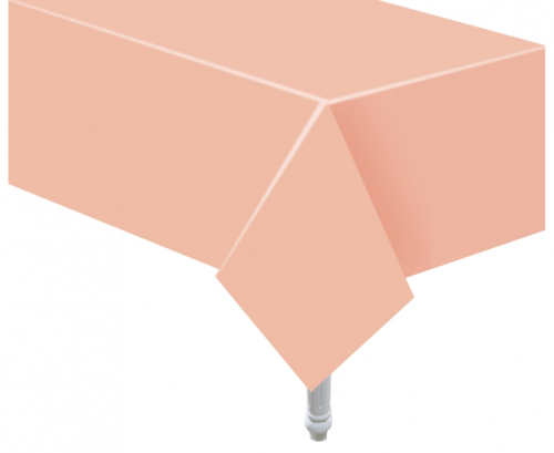 Paper table cloth, light pink, 132 x 183 cm Paper table cloth, light pink, 132 x 183 cm