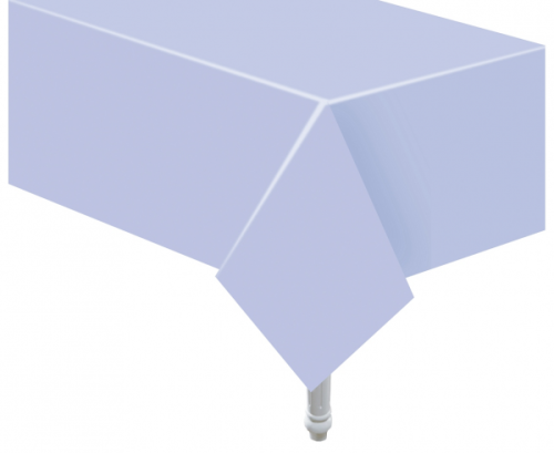 Lavender paper table cover, 132x183 cm