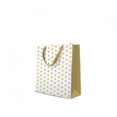 PAW gift bag Just Love, gold printing, 20 x 25 x 10 cm