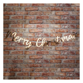 Letter Banner Dazzling Christmas - Merry Christmas 2m
