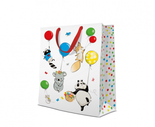 PAW gift bag Animals Party, 30 x 41 x 12 cm