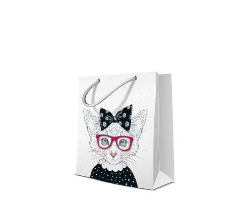 PAW gift bag Fashion Cat, 20 x 25 x 10 cm