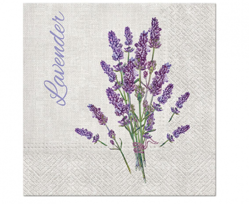 PAW paper napkins Lavender for You, 33 x 33 cm, 20 pcs.