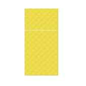 PAW cutlery holder, paper pocket Inspiration Modern (yellow), 40 x 40 cm, 16 pcs.