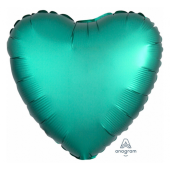Balloon folic Sateen Lux S15, HRT green, 43 cm