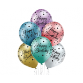 D11 baloni Daudz laimes dzimšanas dienā 1C5S, 6 gab.