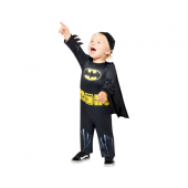 Black Batman role-play costume, size 2-3 years