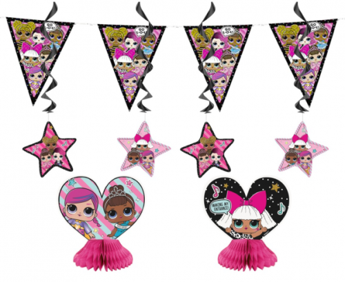 Deco Kit LOL SURPRISE, 7 pcs Deco Kit LOL SURPRISE, 7 pcs