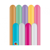 Modelling balloons, QL 260, pastel artistic Artistic / 250 pcs.