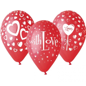 Воздушные шары Премиум &quot;Любовь&quot;, 12&quot; / 25 шт.