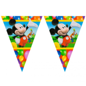 Banner "Playful Mickey", flags