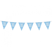 Banner Glitz 80, with flags, blue, 274 cm