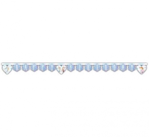 Banner Frozen Sparkle - Happy Birthday Banner Frozen Sparkle - Happy Birthday
