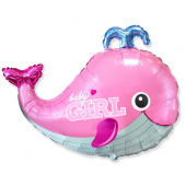 Воздушный шар фольгированный 24 &quot;FX - Baby Girl, кит