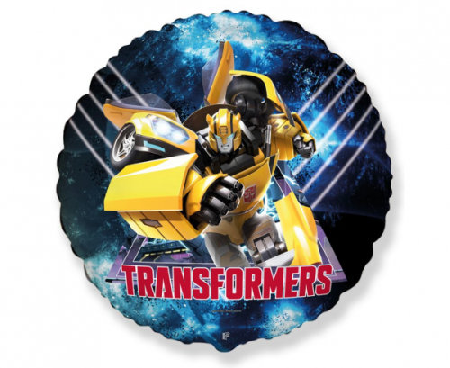 Folija balons 18&quot; FX Transformers - Bumblebee, iepakots