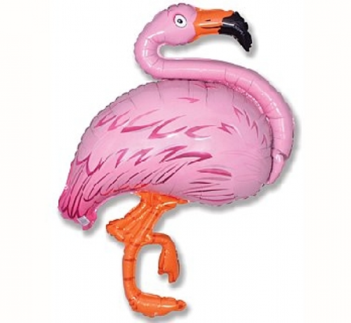 Folija balons 24" FX Flamingo, iepakots