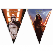 Star Wars banner. The Force Awakens, flags