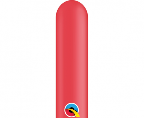 Modelling Balloons QL 260, pastel red / 100 pcs.