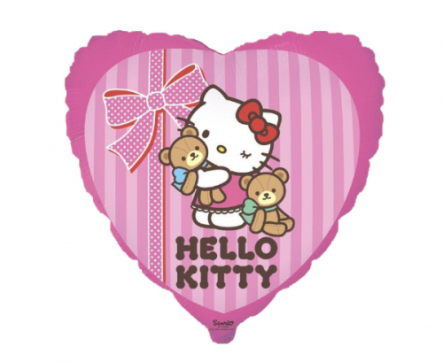Воздушный шар из фольги 18 дюймов FX - Hello Kitty Best Friend, в упаковке