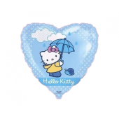 Folija balons 18&quot; FX Hello Kitty ar lietussargu, iepakots