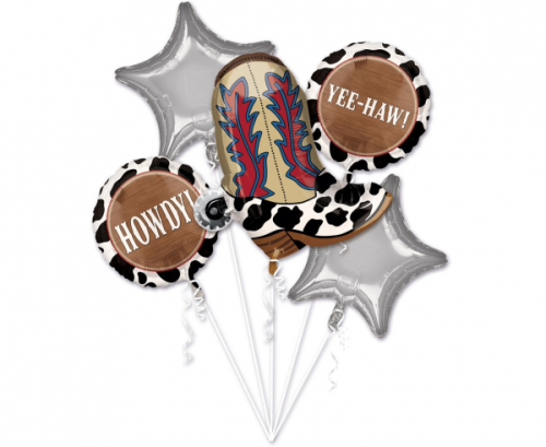Balloon bouquet Yeehaw, 5 pcs Balloon bouquet Yeehaw, 5 pcs