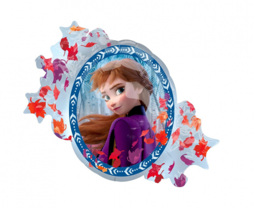 Воздушный шар из фольги SuperShape Frozen 2, 76 x 66 см, в упаковке Воздушный шар из фольги SuperShape Frozen 2, 76 x 66 см, в упаковке