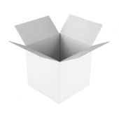 Cardboard box  50 x 50 x 50 cm, white, 1 pc