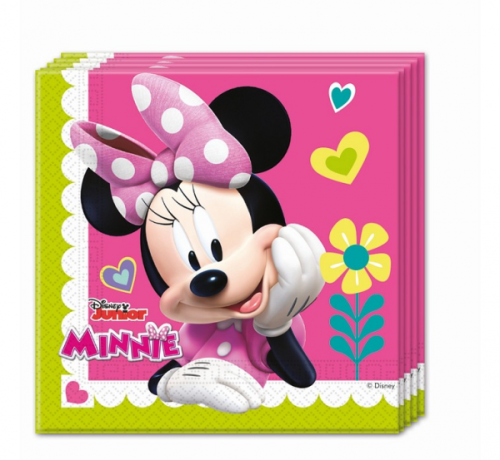 Салфетки &amp;quot;Minnie Happy Helpers&amp;quot; 33x33 см, 20 шт.