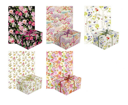 Wrapping paper PAW Neutral 8, assorted, 70 x 200 cm Wrapping paper PAW Neutral 8, assorted, 70 x 200 cm