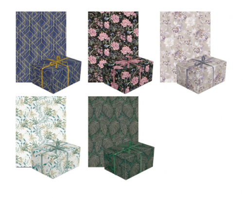 Wrapping paper PAW Neutral 11, assorted, 70 x 200 cm Wrapping paper PAW Neutral 11, assorted, 70 x 200 cm