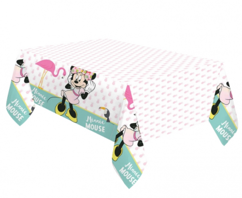 Plastic Table cover Minnie Tropical Disney - 120 x 180 cm Plastic Table cover Minnie Tropical Disney - 120 x 180 cm