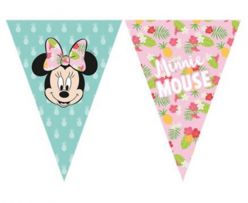 Banner Minnie Tropical Disney, triangle flags
