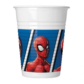 Plastic cups Spiderman Team Up, 200 ml, 8 pcs.