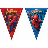 Banner Spiderman Team Up, triangle flags