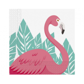 Paper napkins Flamingo, size 33 x 33 cm, 20 pcs.