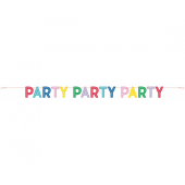 Баннер Party, разноцветный