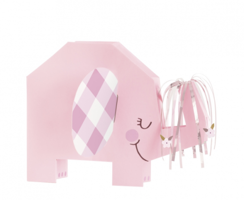 Centerpiece Floral Elephant, pink