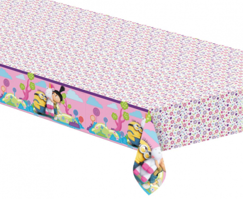 Plastic table cover Fluffy, 120x180 cm