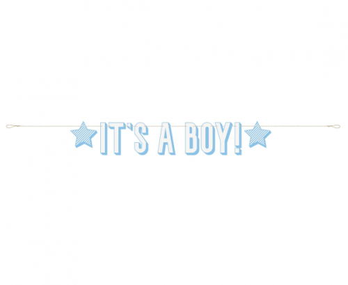 It's a boy banner, blue It's a boy banner, blue
